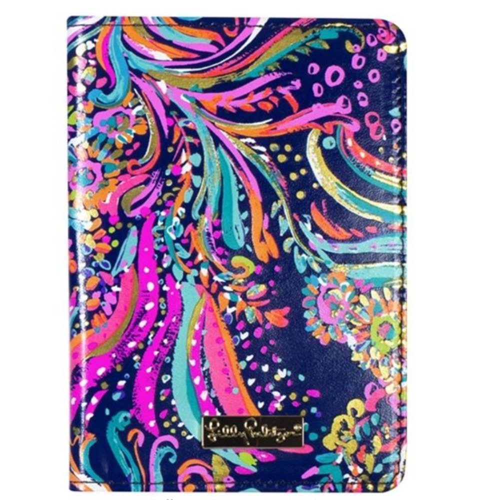Lilly Pulitzer Multi Color Passport Cover Holder